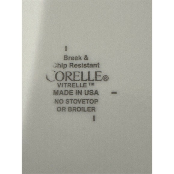 1 Corelle Classic Cafe Blue 6 3/4" appetizer/bread plate - Picture 5 of 7